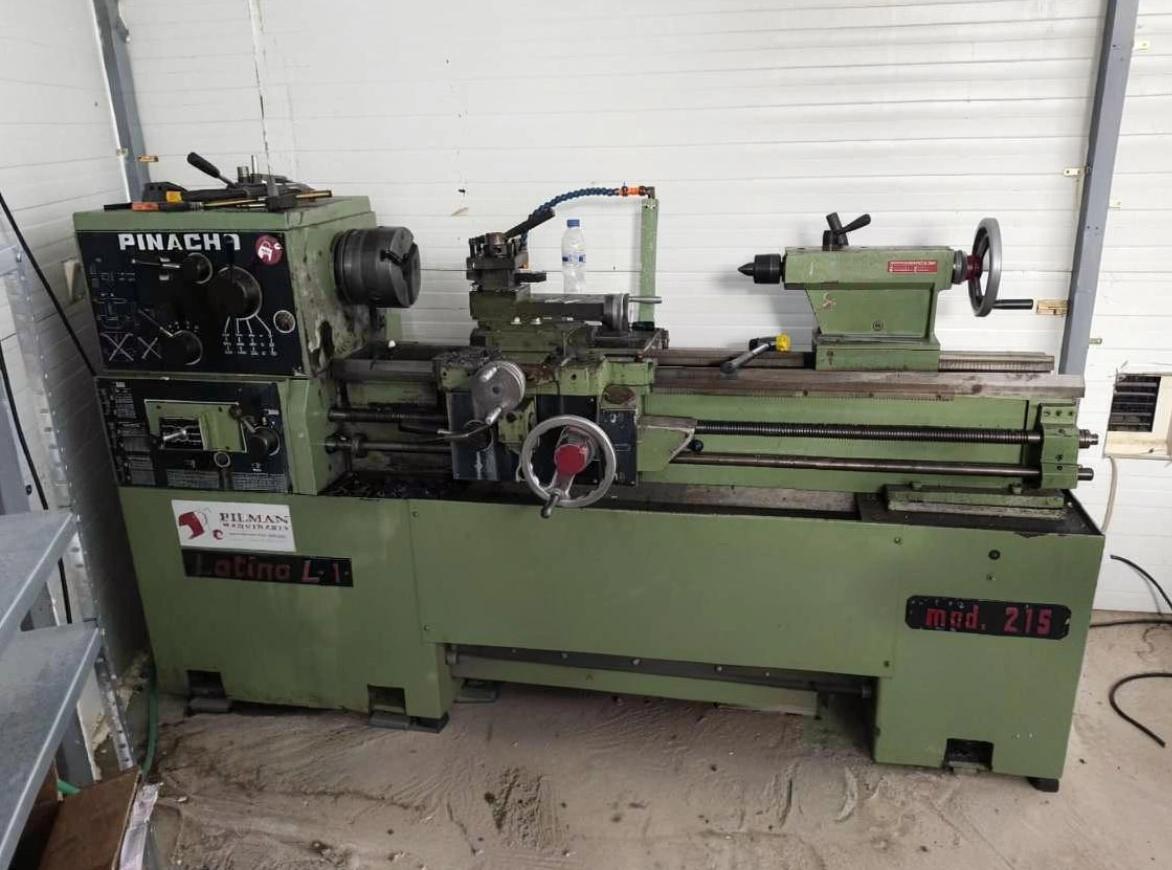 Torno Pinacho en el taller MASA